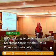 Thumbs UGM Dukung Pemeriksaan Kesehatan Gratis melalui Health Promoting University 2