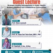 image001 HBES FK-KMK UGM Hadirkan Prof. Glenn Laverack dalam Guest Lecture tentang Manajemen Konflik Kesehatan Masyarakat